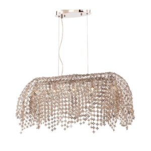 CHANDELIE PENDENTE GLAMOUR CRISTAL CONHAQ