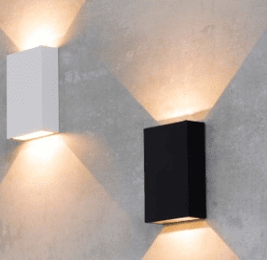 NORDECOR ARANDELA LED FIT BRANCA E PRETA