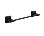 DECA PORTA TOALHA POLO 200MM BLACK NOIR