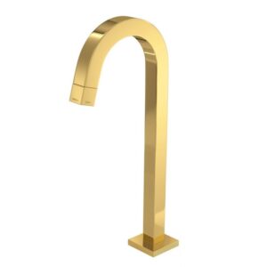 DECA TORNEIRA P/LAVAT MESA BICA ALTA TUBE GOLD