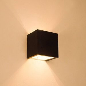 NORDECOR ARANDELA TONE C/1 FACHO 1XG9 PRETO