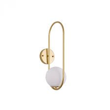 NORDECOR ARANDELA WAHA E-27 DOURADO