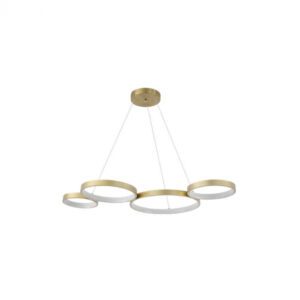 NORDECOR PENDENTE LED CLER 57W 3000K BRONZE