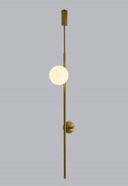 NORDECOR PENDENTE ZHABO 1GLOBO E-27 DOURADO