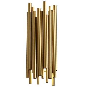 MONTARE ARANDELA PAN SQUARE 40CM DOURADO