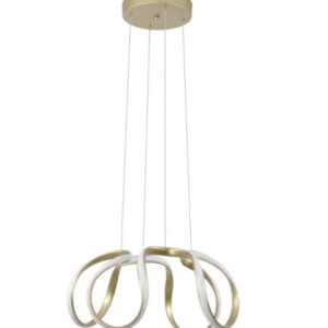 MBLED PENDENTE LED ZALA DOURADO