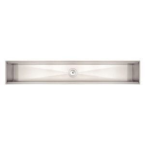 CANAL ORGANIZADOR ACO INOX 105CM