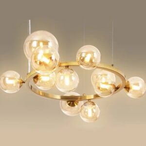 PENDENTE BOLLE DOURADO OPUS